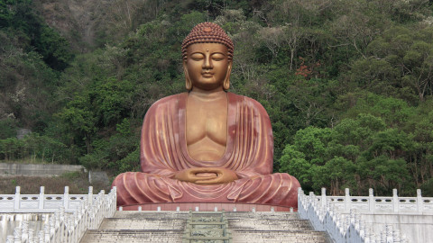 Liugui Buddha scene picture