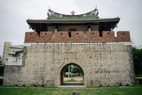 鳳山縣舊城 南門(啟文門)場景圖