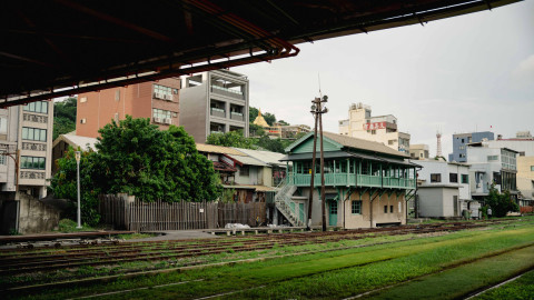 Kaohsiung Port Station North Signal Tower scene picture